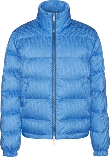 dior blue puffer|Dior puffer coat men's.